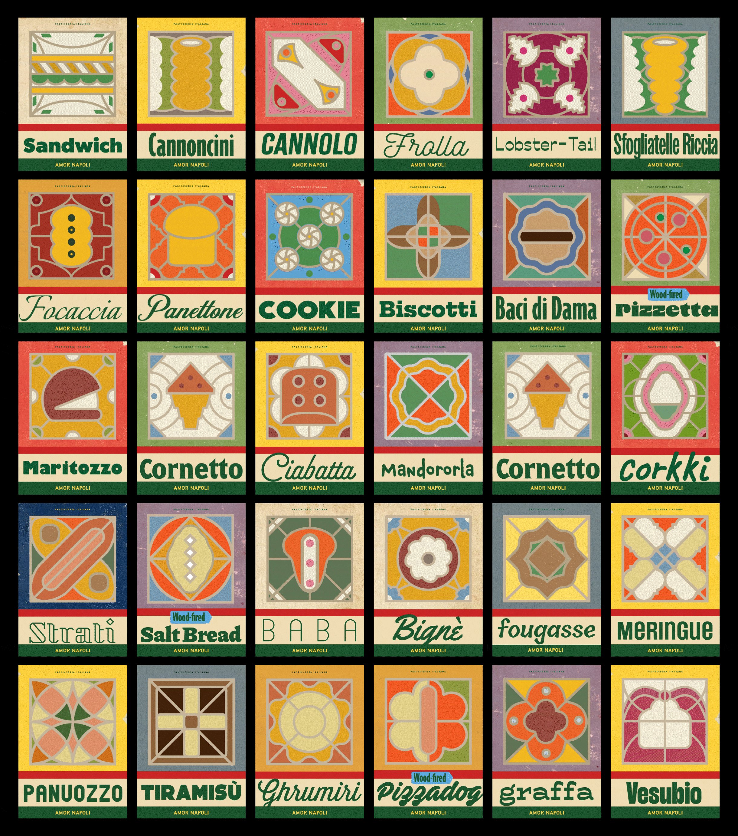 아모르 나폴리
브랜드 디자인